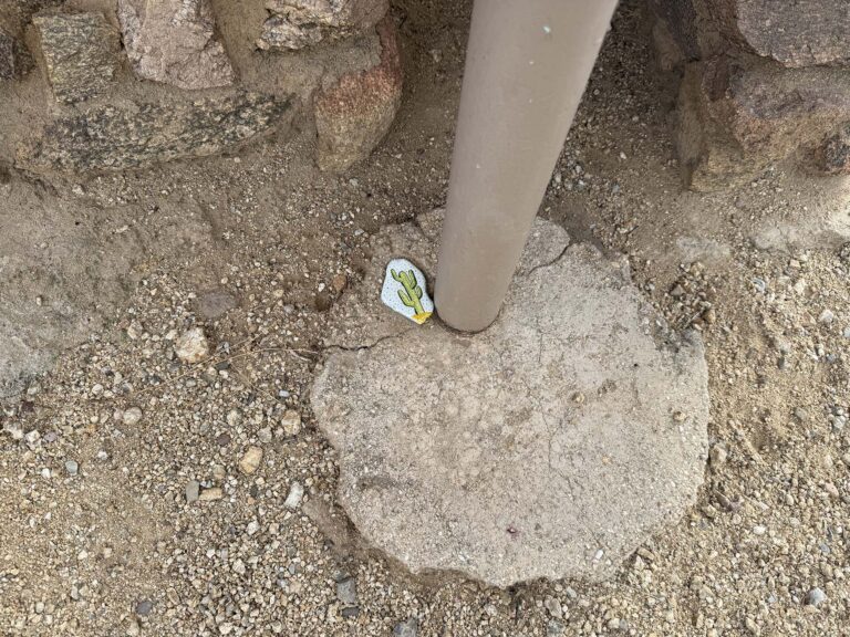 Placement of the stone