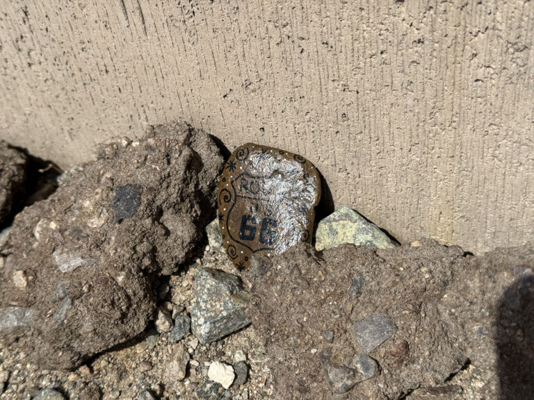 Placement of the stone