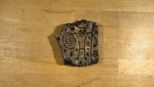 The top of the stone