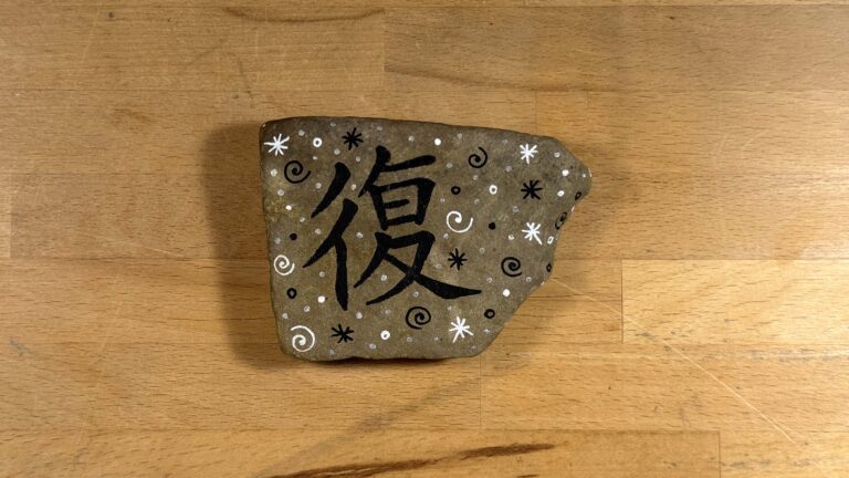 The top of the stone