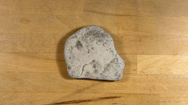 The back of the stone